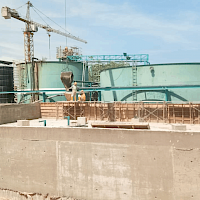 Water Recovery Thickener Bund Wall Foundation