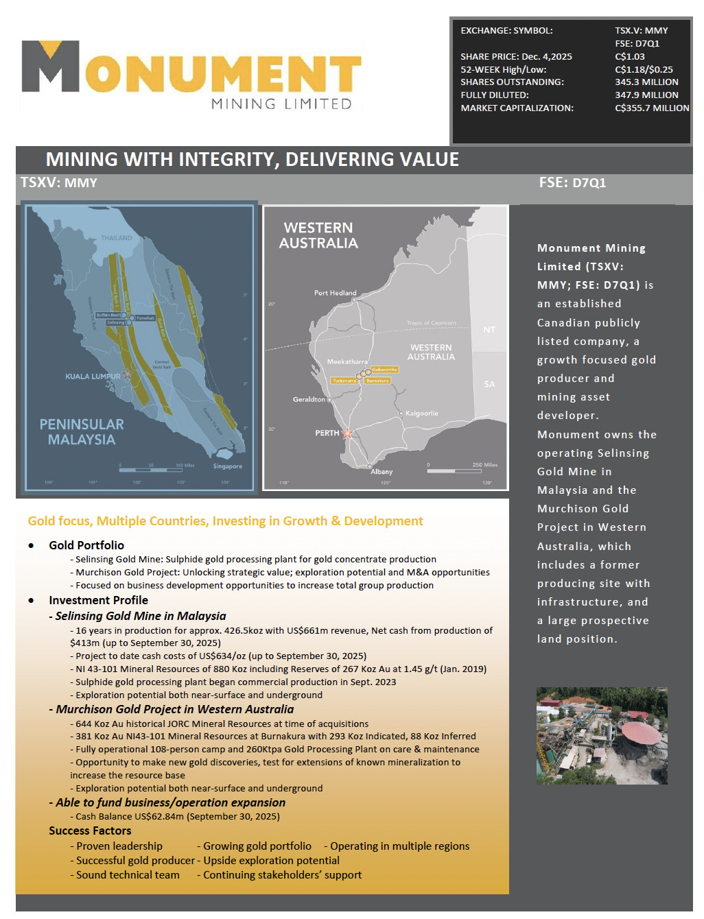 Fact Sheet - December 2025